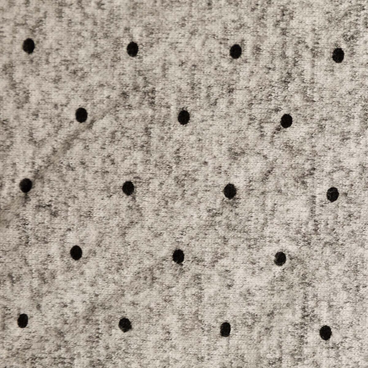 FRENCH TERRY DOTS GLACIER GREY