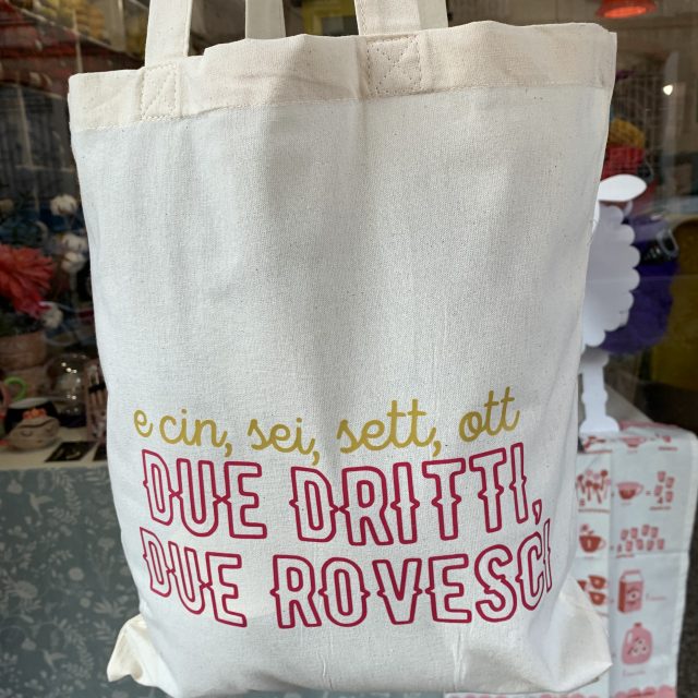 SHOPPER DUE DRITTI DUE ROVESCI