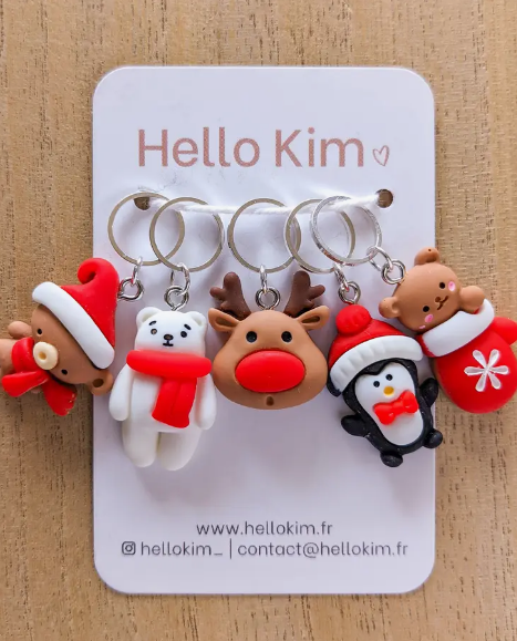 Set Segnamaglie Natale by Hello Kim